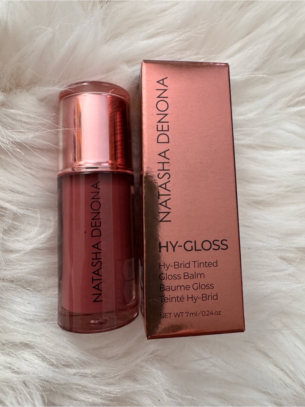 🆕 Natasha Denona Hy-Gloss Tinted Gloss Balm — Fresh Mauve